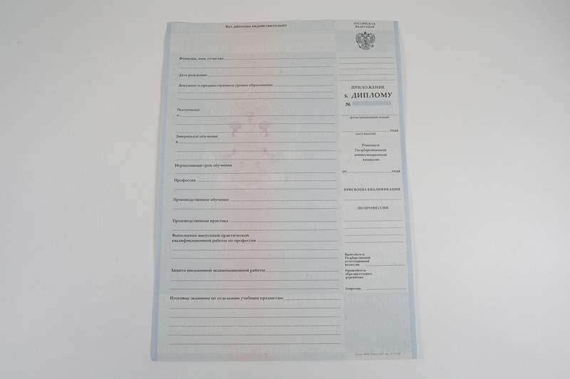 Диплом о начальном образовании 2007-2009 годов в Орле Диплом о начальном образовании 2007-2009 годов в Орле