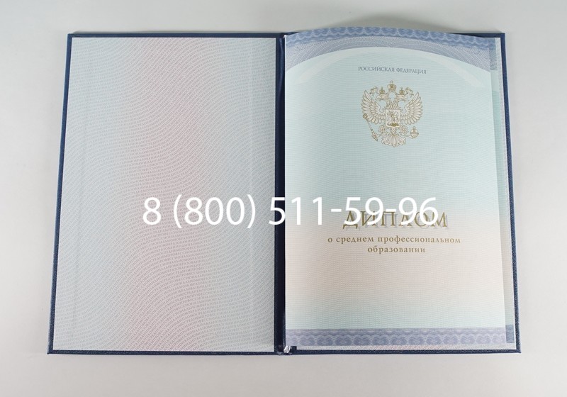 Заказать Диплом техникума (Спецбланк) 2014-2024 года в Орле